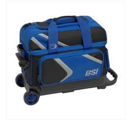 BSI Dash 2 Ball Double Roller Blue Bowling Bag