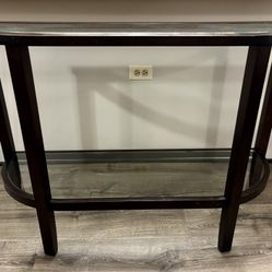 Modern Credenza glass table