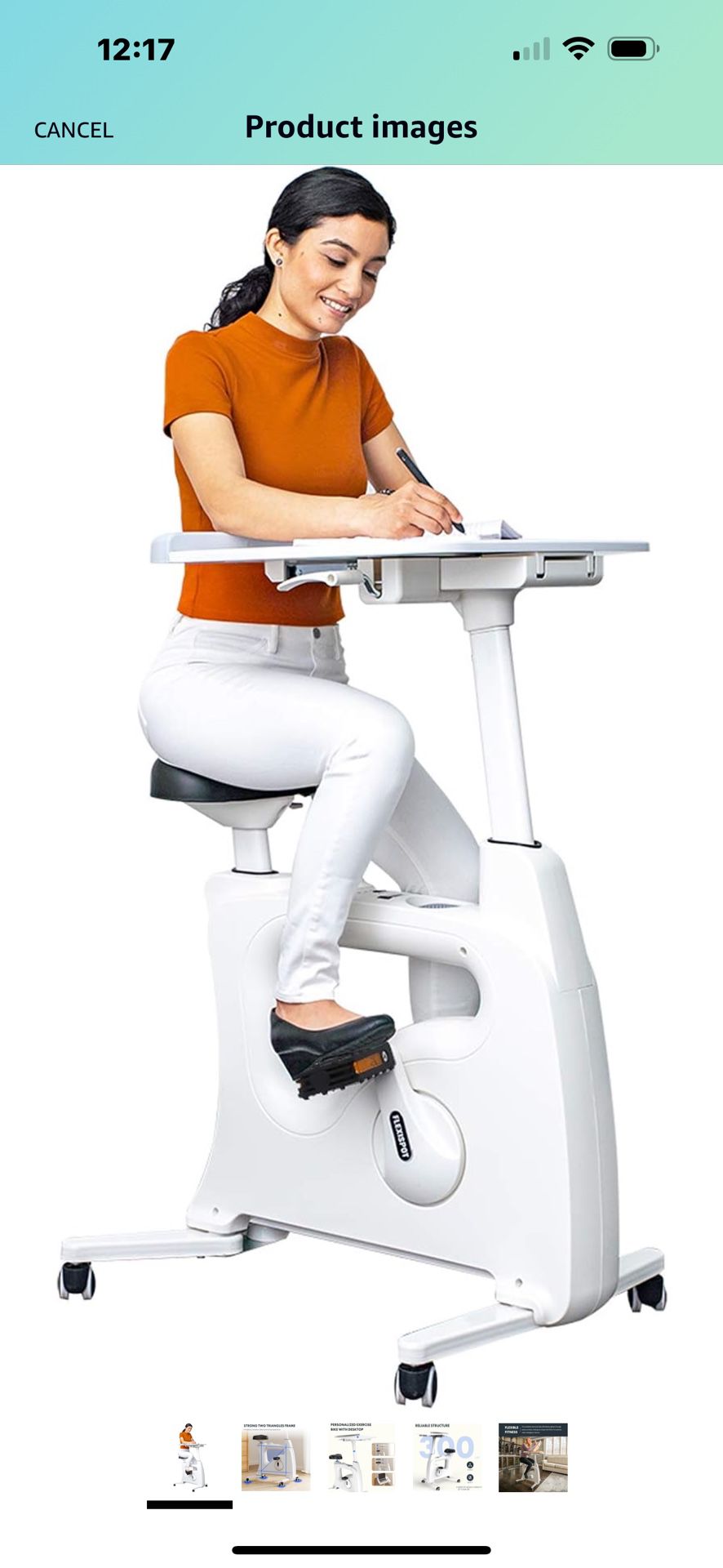 FlexSpot Exercise Desk - Perfect Condition