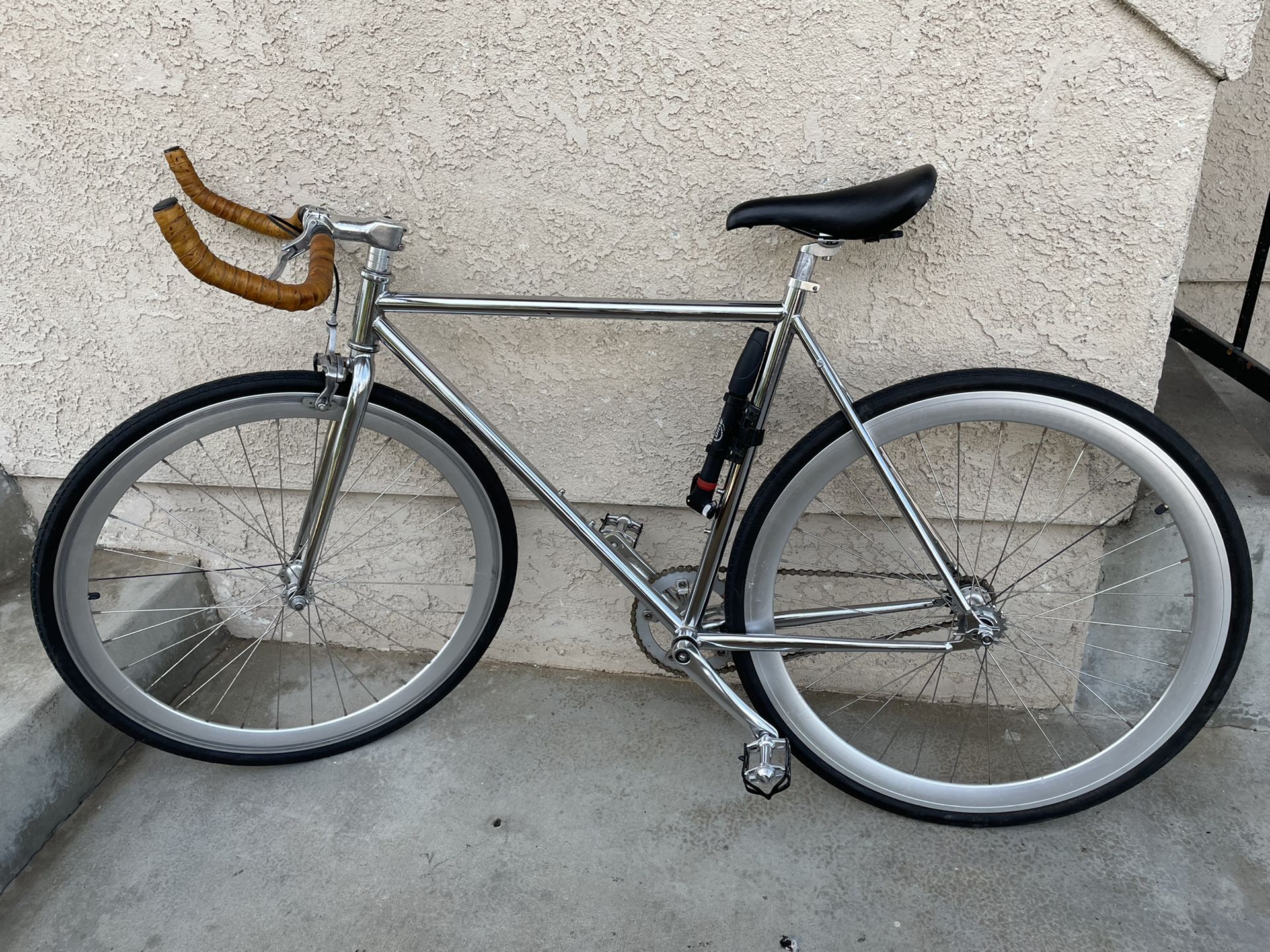 Pure Fix Brand Bike Fixie Chrome 53cm