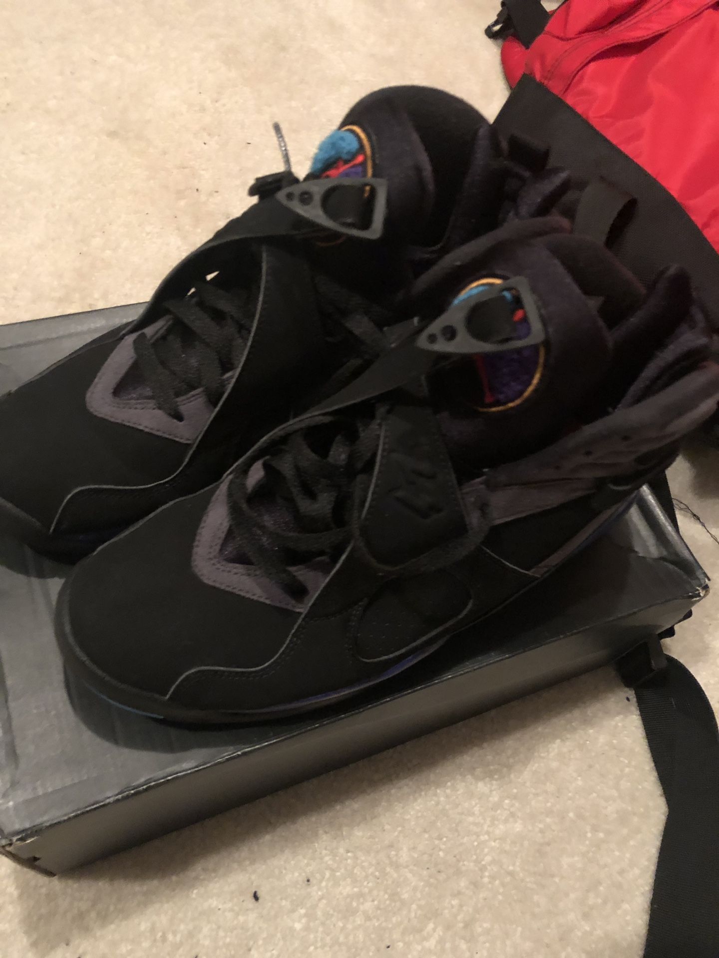 Aqua 8 Jordan size 9.5