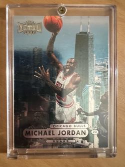 1997-98 Metal Universe Championship Michael Jordan #23