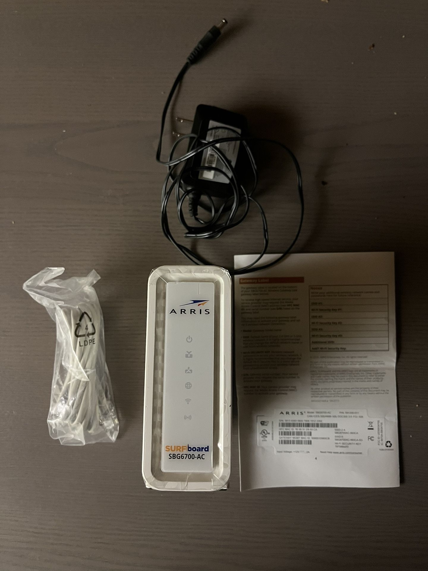 Arris SURFboard SBG6700-AC Modem