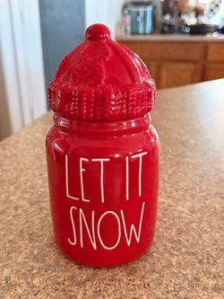 Rae Dunn let it snow