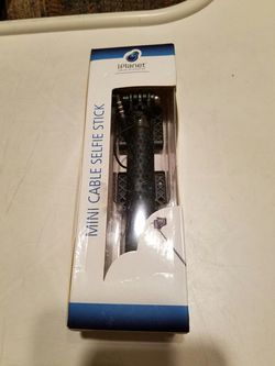 Iplanet Mini Cable Selfie Stick. With Shutter Button.