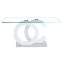 New Console Table White 