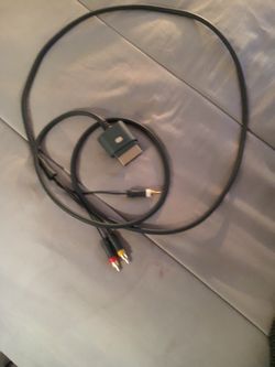 Xbox 360 composite AV cable