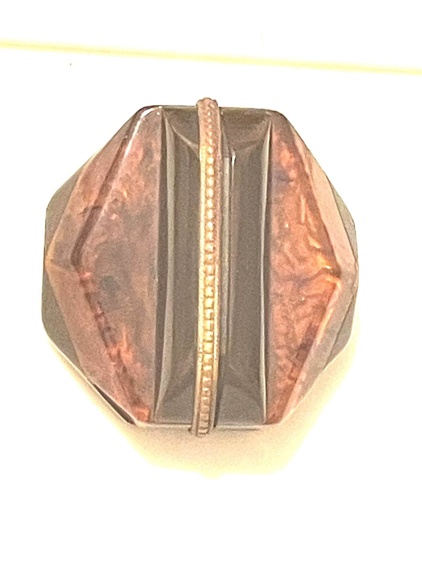 Vintage Root Beer Bakelite Brooch