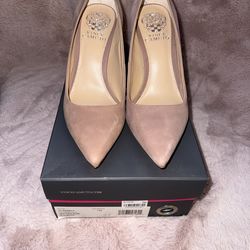 Vince Camuto heels size 7 blush color