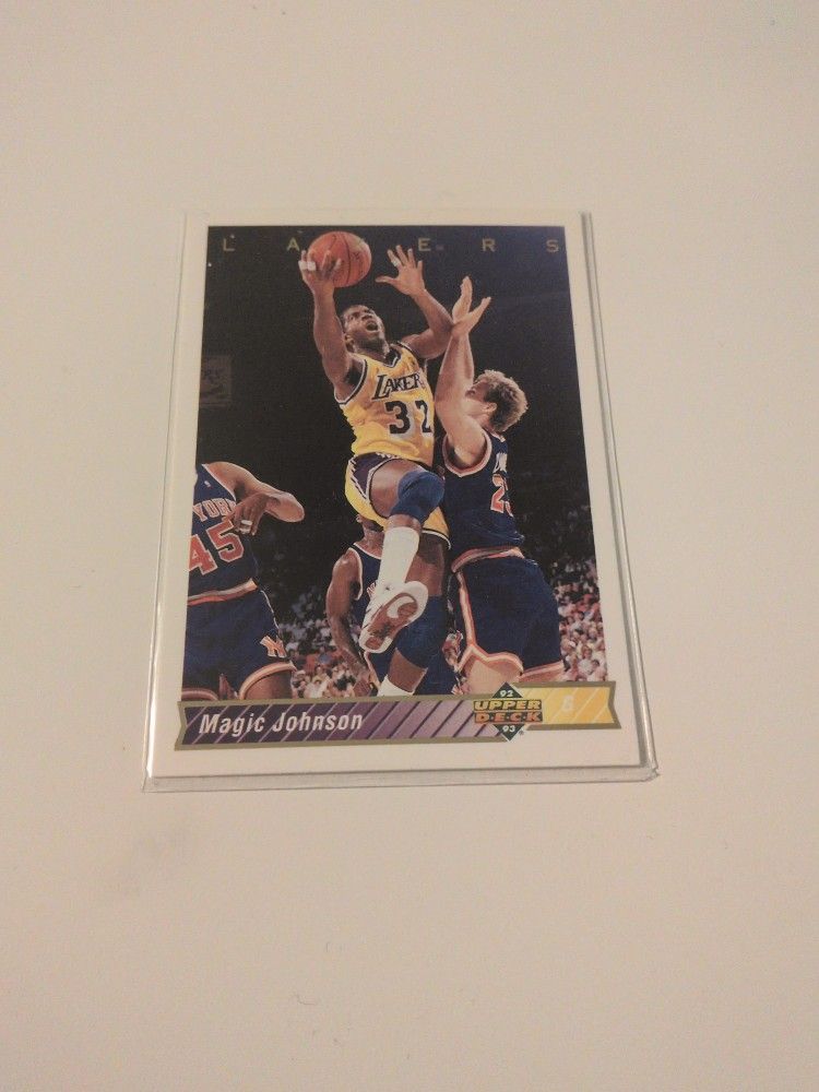 Magic Johnson Los Angeles Lakers Upper Deck