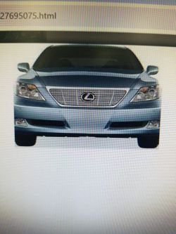 2007 2008 2009 Lexus LS460 Stainless (Chrome) Grille