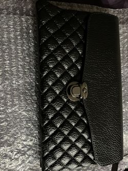 Black Leather purse