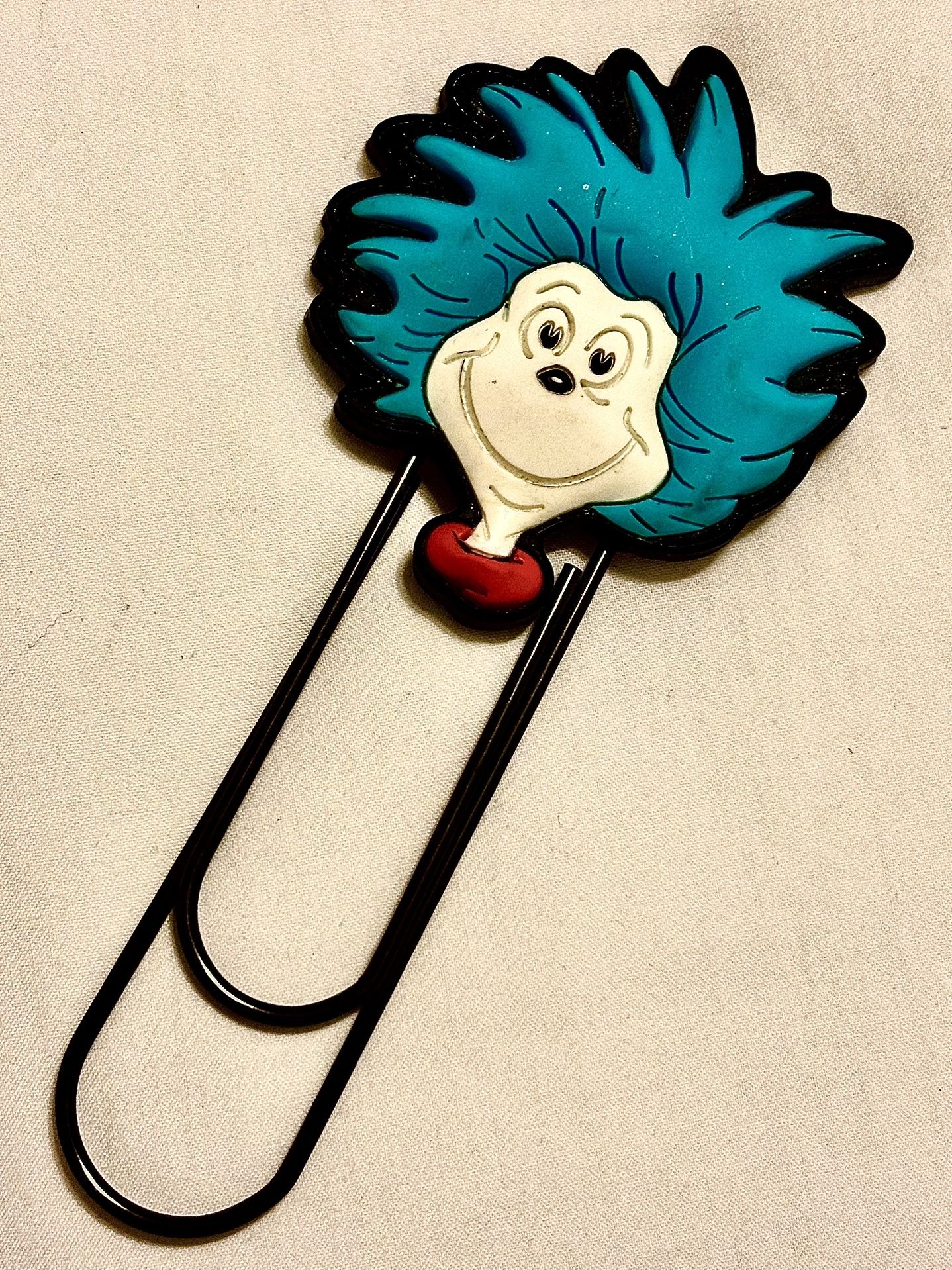 OVERSIZED DR. SEUSS “THING” HARD-TO-FIND COLLECTABLE PAPERCLIP…