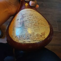 Glass Bottle With Hamilton Wrap