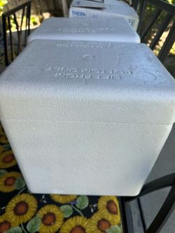 4 Lifoam ice coolers