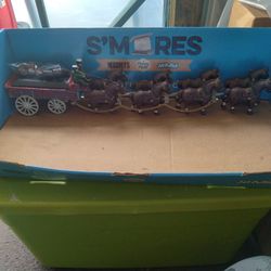 Vintage Budweiser Beer Wagon 