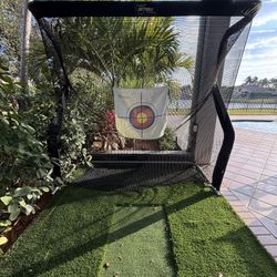 Net Return Hitting Net And Country Club Elite Mat