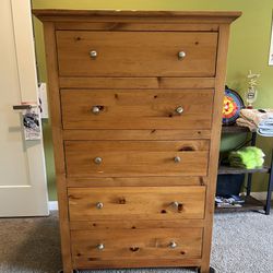 5-drawer Wooden Dresser