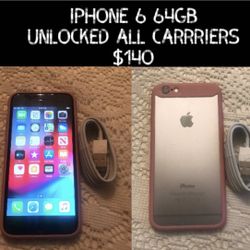 iPhone 6 64gb Unlocked For All Carriers 