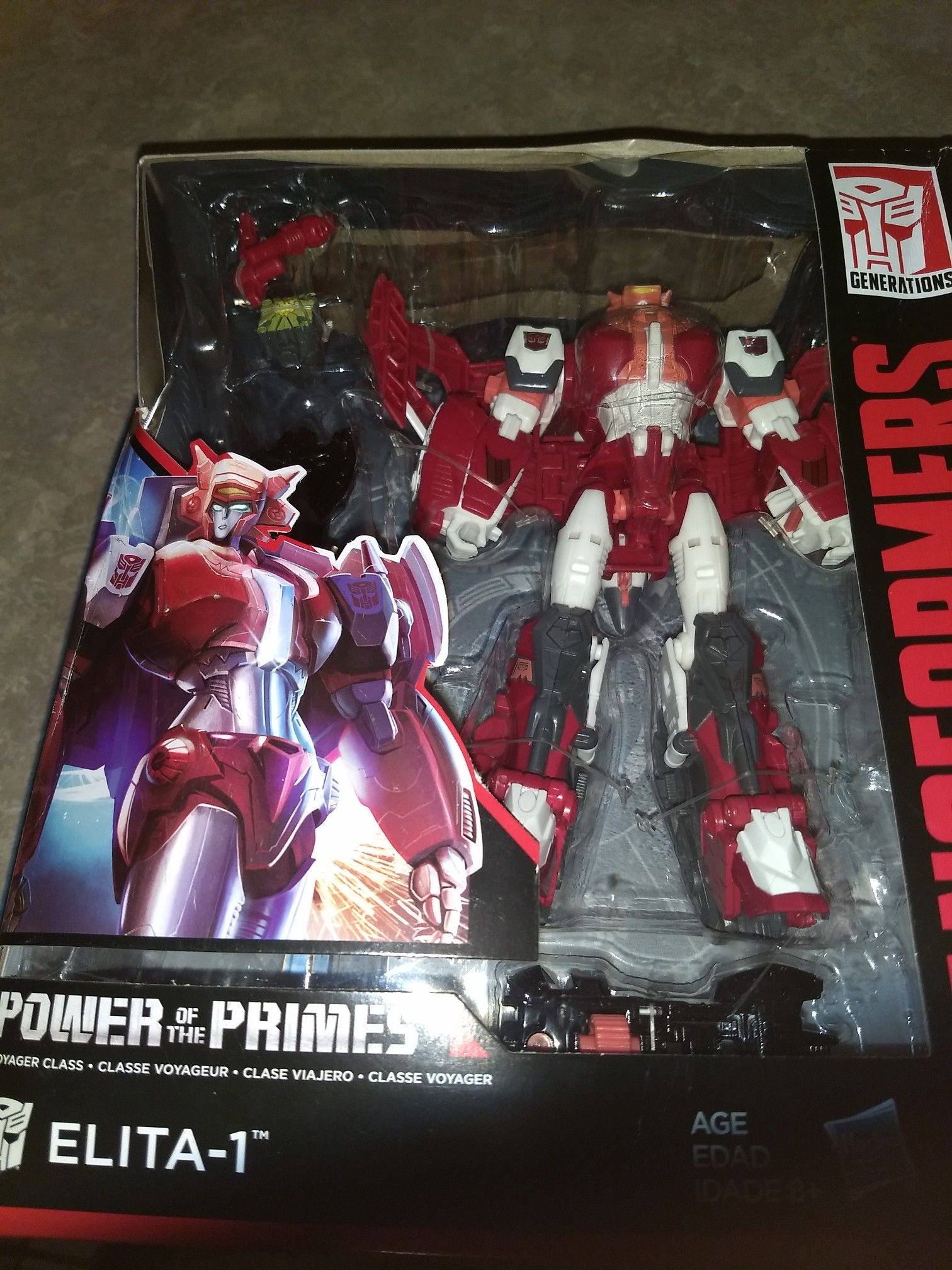 Transformers power of the primes elita-1