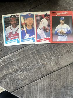 80’s-90’s Baseball Cards