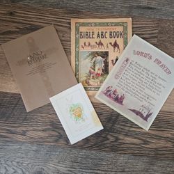 Vintage Religious Paper Items