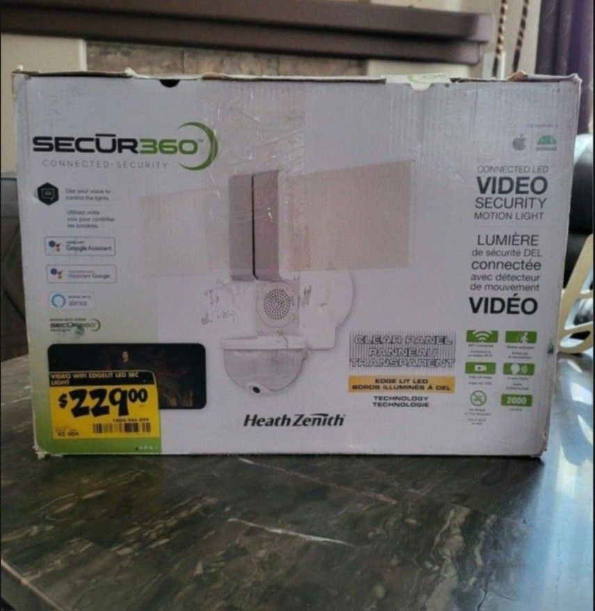 Secur360 Floodlight Video Surveillance