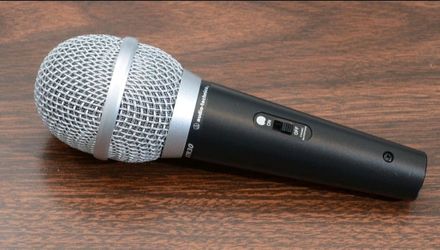 AUDIO-TECHNICA ATR30 DYNAMIC BROADCAST MICROPHONE XLR AM SSB HIFI MIC