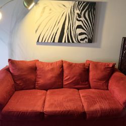 Red Couch For Sale