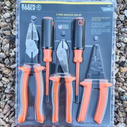 Klein Tools 1000V Insulated Tool Set, 5-Piece