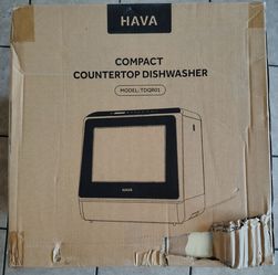 HAVA Compact Countertop Dishwasher TDQR01