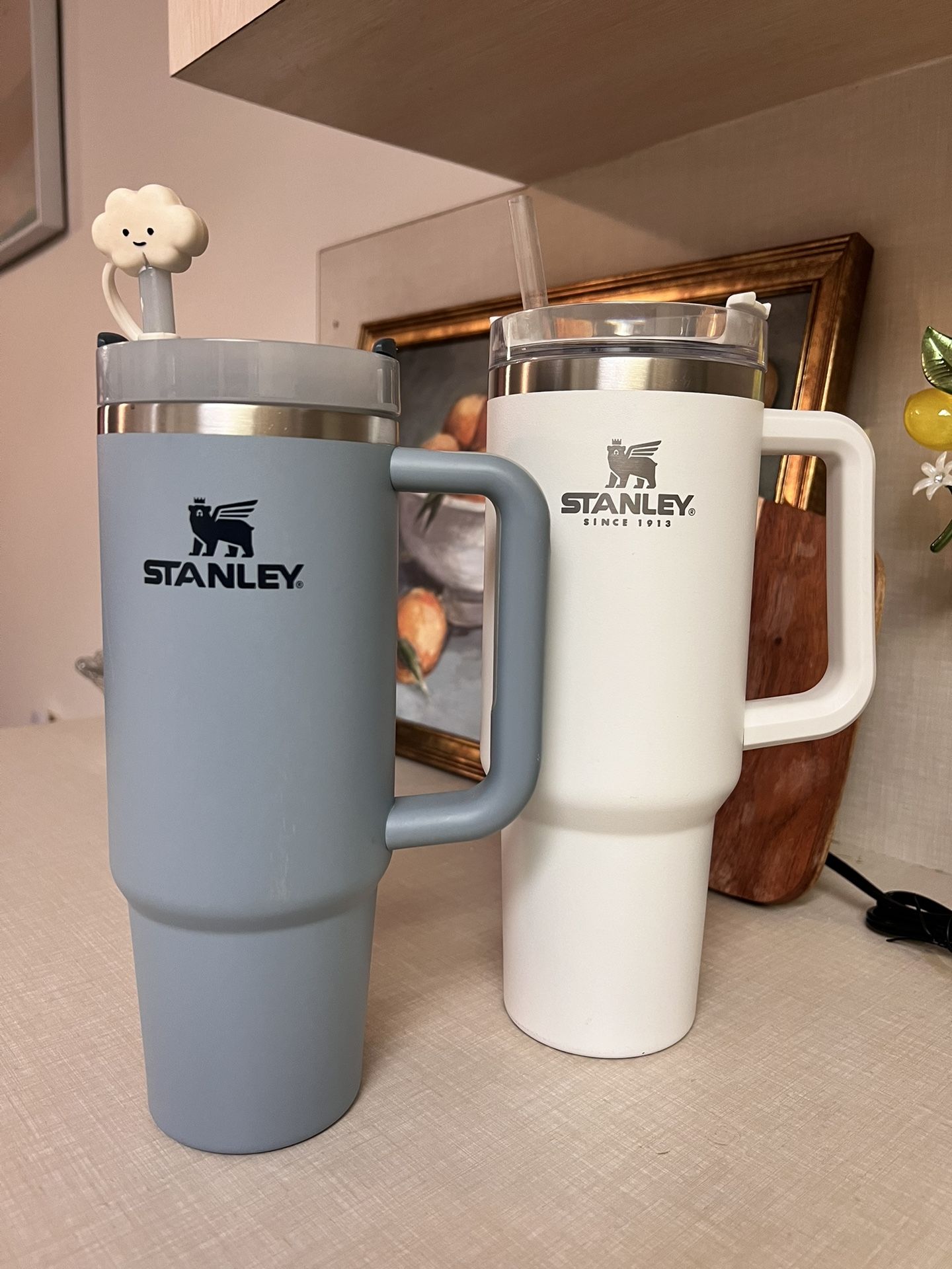 Blue & White Stanley Cup Bundle