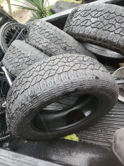 4 Goodyear 275 65r20 And 275 60r20