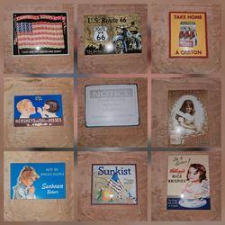 METAL WALL ART, SIGNS