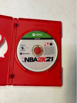 Xbox One NBA 2K21 game