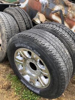 Ford Factory Tires And Rim 2017 F-350