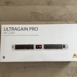 Behringer Mic 2200 (OPEN BOX NEW!) Microphone Pre-