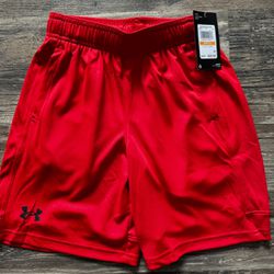 New. Under Armour Kids Youth Size Small Loose Basketball Shorts