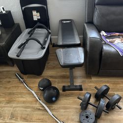 Workout Equipment (Lightly Used)
