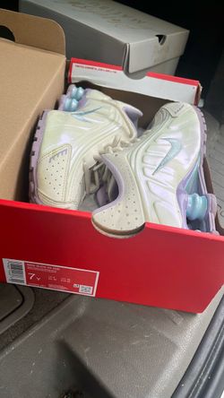 Nike shox soft pearl/blue/cream