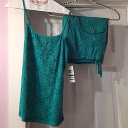Ladies Shirt And Shorts 