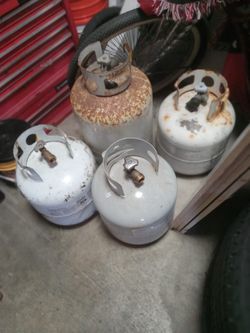 Empty Gas tanks