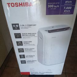 Toshiba portable air conditioner 10,000btu