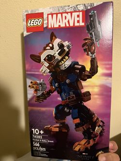 LEGO Marvel Rocket And Baby Root 