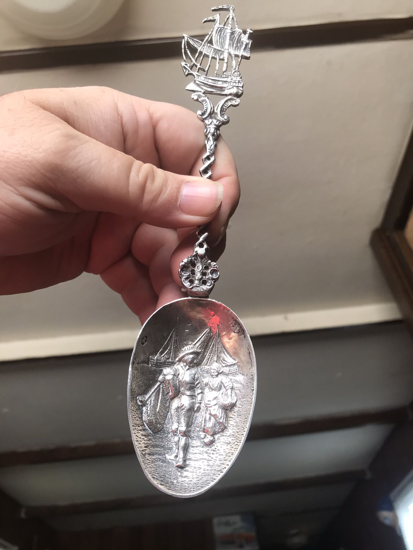 Vintage sterling silver spoon