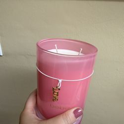 Valentines- Pink BEBE Candle 