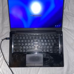 Dell Latitude 7400 Laptop With Targus Dual Fan Cooling Pad And Carrying Case 