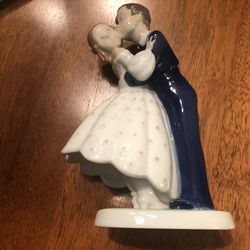 Royal Copenhagen, Denmark, “first kiss”porcelain figurine