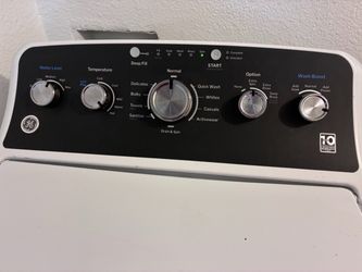 GE washer and dryer