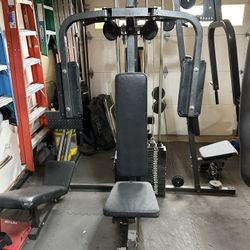 All in one home gym system 